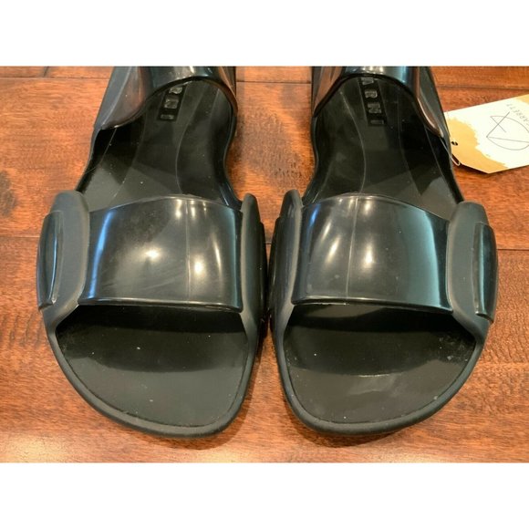 Marni Black Jelly Strappy Sandals W/ Hook & Loop Closure, Size 8 (US), 38 (IT) - Picture 3 of 8